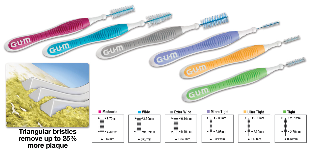 Gum Proxabrush Go Betweens Cleaners Safco Dental Supply