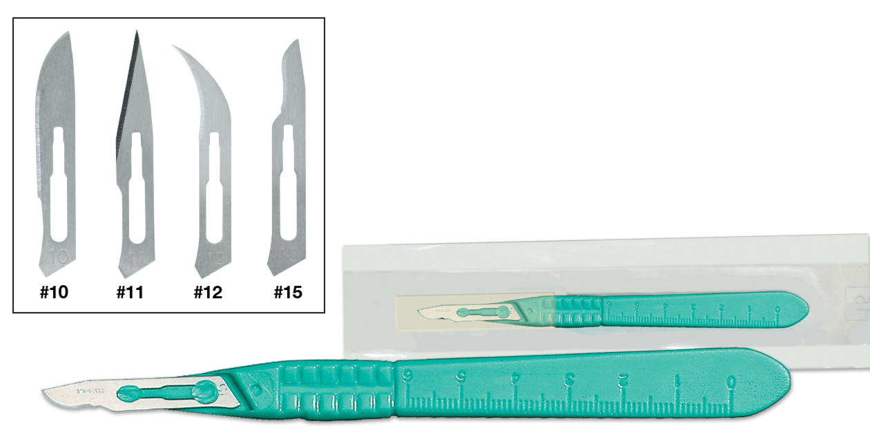 surgical disposable scalpels