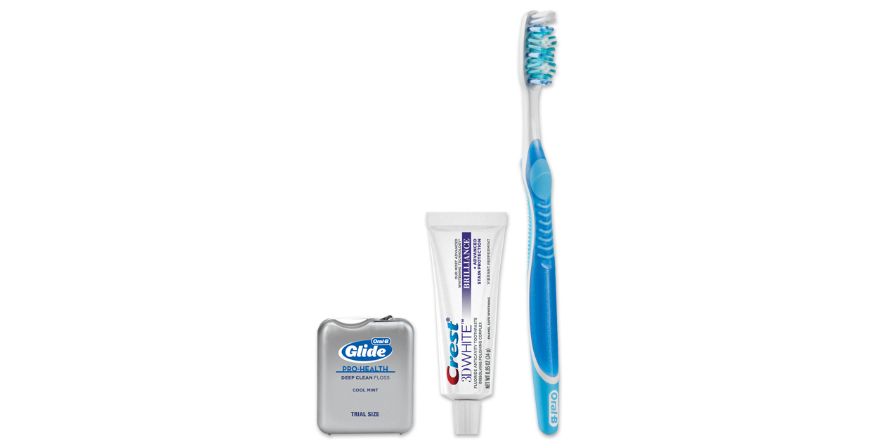 Crest Oral-B Whitening Solution Manual Toothbrush Bundle | Safco Dental ...